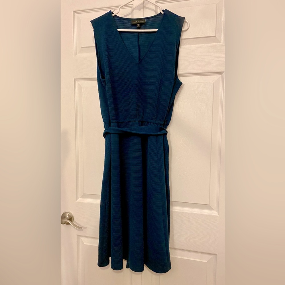 Lane Bryant Dark Green Dress